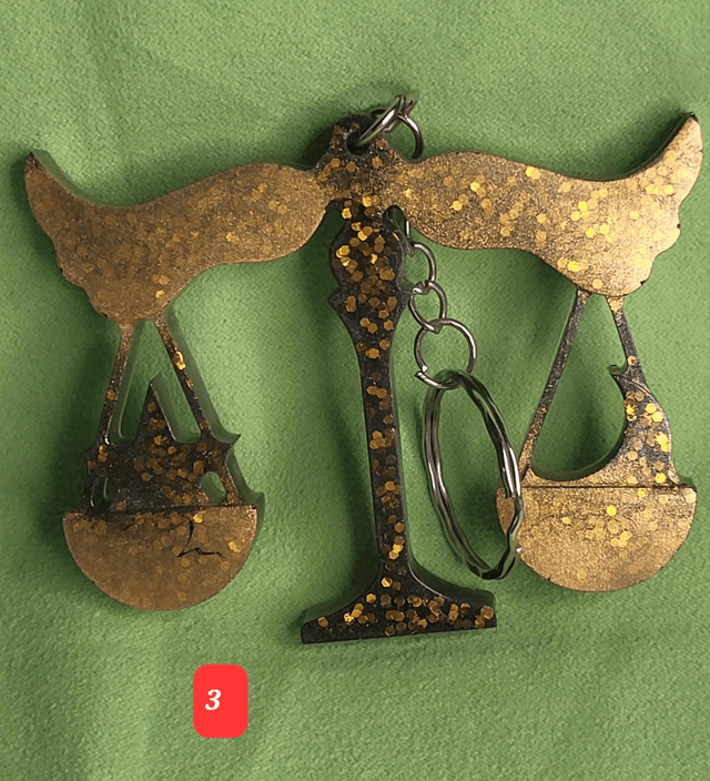 Porte clef balance