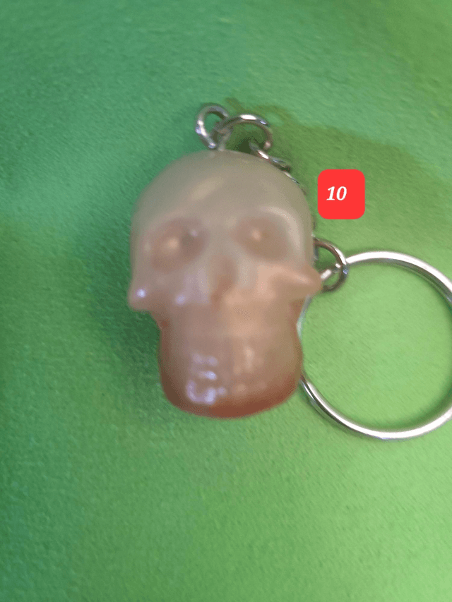 Porte clef tête de mort
