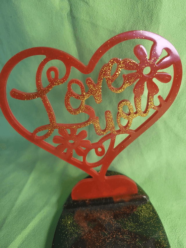 Porte bougie chauffe plat LOVE