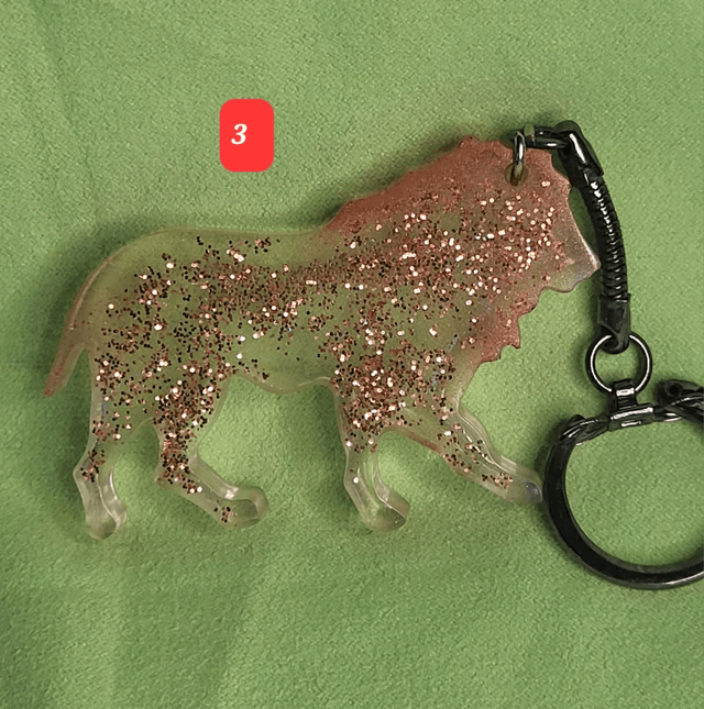 Porte clef lion
