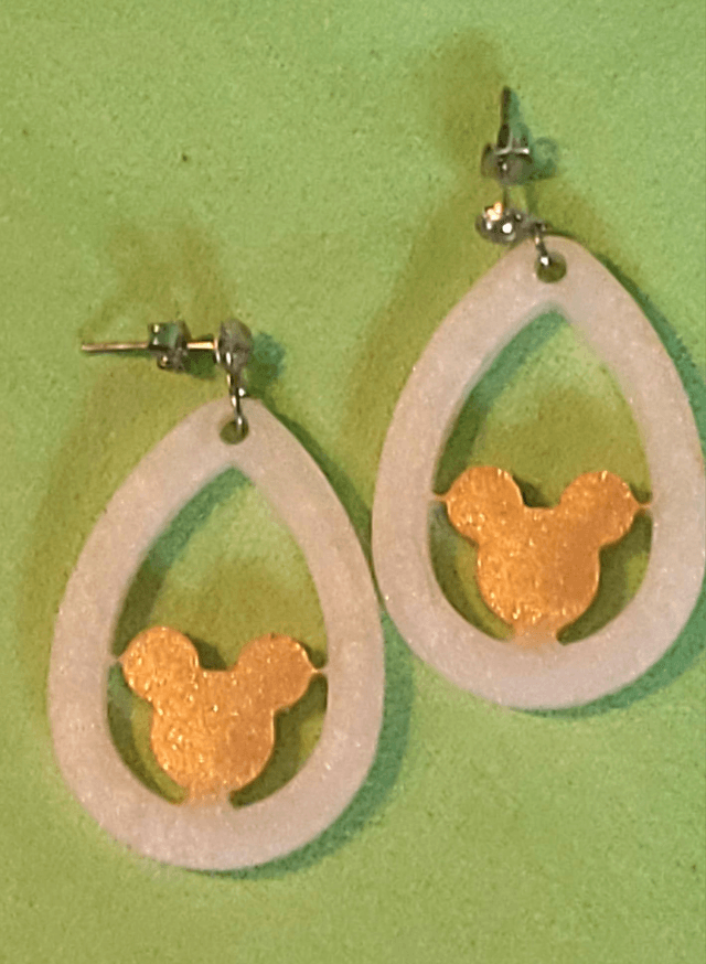 Boucles d'oreilles souris