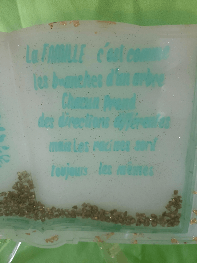 Plaque souvenir 