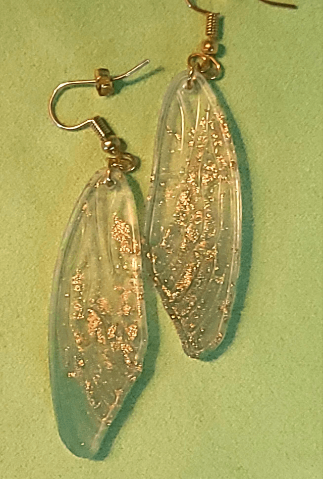 Bouclés d&#039;oreilles ailes