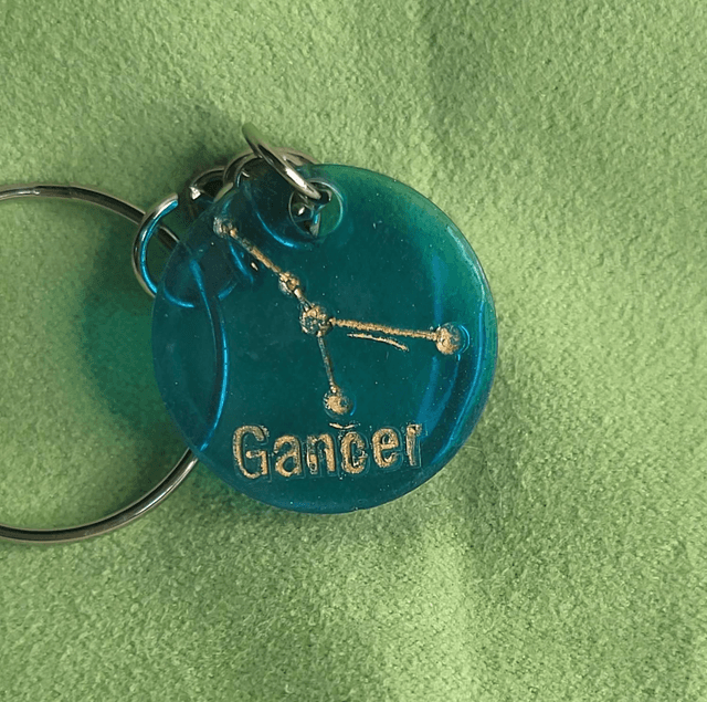 Porte clef cancer
