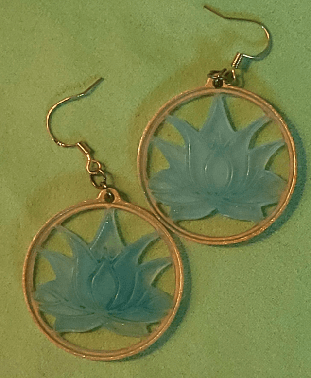 Boucles d&#039;oreilles lotus